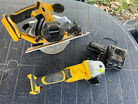 Powerplus (haakse) cirkelzaag en haakse slijper (2x) - afbeelding 1 van  6