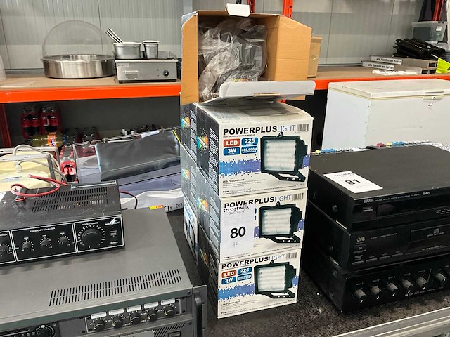 Powerplus led buitenverlichting (7x) - afbeelding 1 van  1