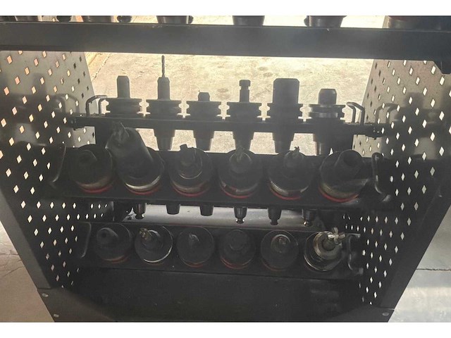 Powerplus mobiel toolrack met gereedschapshouders - afbeelding 4 van  5