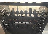 Powerplus mobiel toolrack met gereedschapshouders - afbeelding 4 van  5