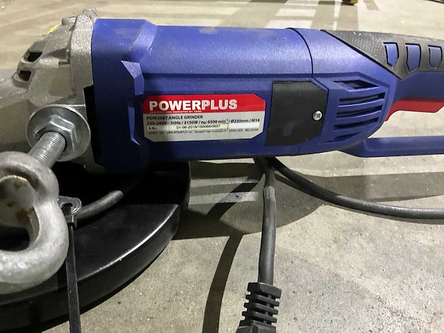 Powerplus p2087 haakse slijpmachine - afbeelding 3 van  3