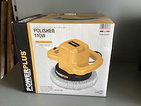 Powerplus polijstmachine 110w, 240mm - afbeelding 1 van  5
