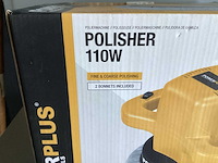 Powerplus polijstmachine 110w, 240mm - afbeelding 3 van  5