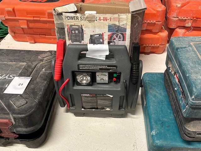 Powerplus pow80090 acculader - afbeelding 1 van  6