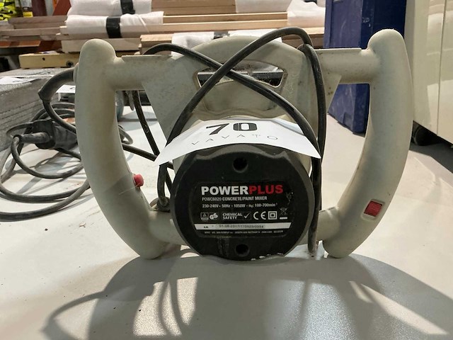Powerplus powc6020 betonmixer - afbeelding 2 van  2