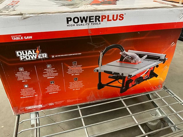 Powerplus powdp2580 tafelzaag - afbeelding 4 van  4