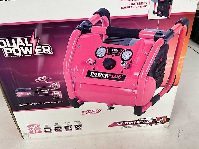 Powerplus powdp7070 luchtcompressor - afbeelding 5 van  5