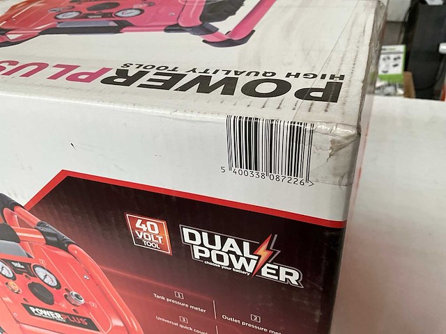 Powerplus powdp7070 luchtcompressor - afbeelding 3 van  3