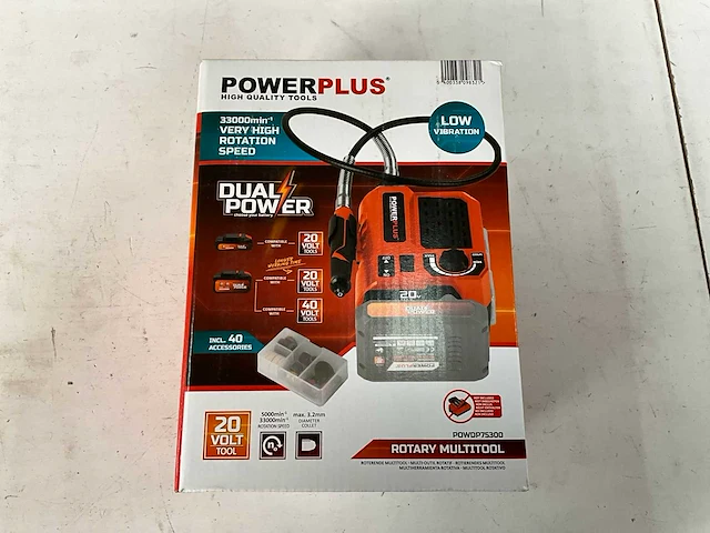 Powerplus powdp7530p roterende multitool - afbeelding 2 van  4