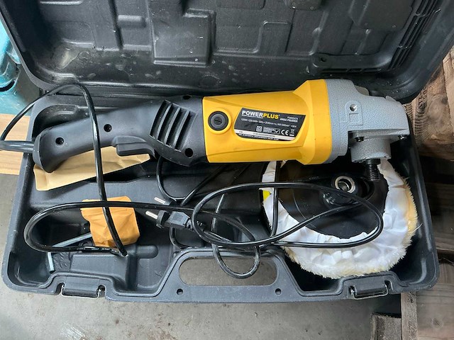 Powerplus powx0474 polijstmachine - afbeelding 2 van  3