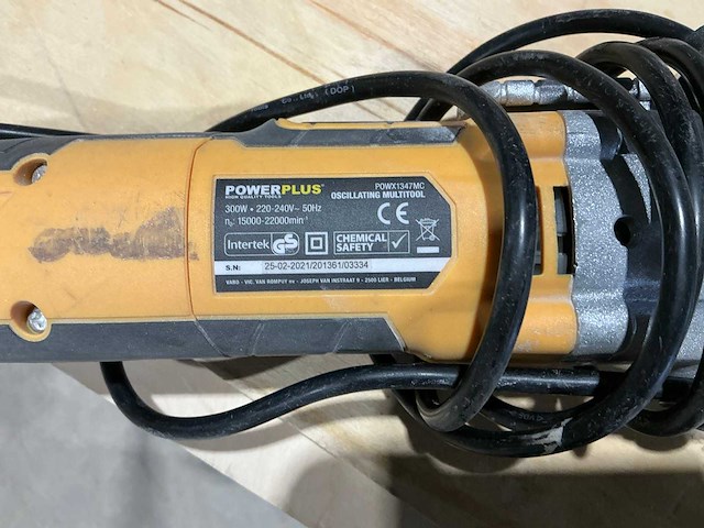 Powerplus powx1347mc multitool - afbeelding 5 van  6