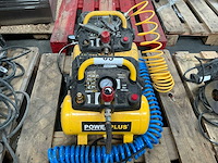 Powerplus powx1721 luchtcompressor (2x) - afbeelding 1 van  3