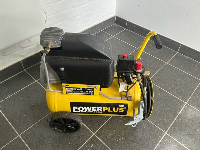 Powerplus powx1790 mobiele minicompressor - afbeelding 1 van  4