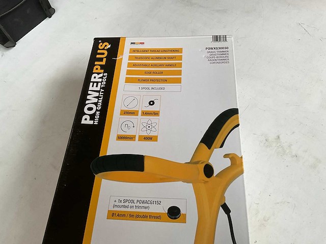 Powerplus powxg30030 grastrimmer - afbeelding 3 van  9