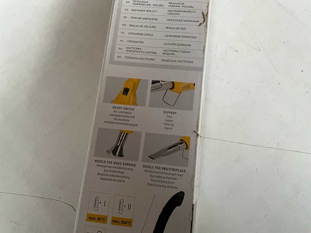 Powerplus powxg6611 onkruidbrander 2000w - afbeelding 3 van  6