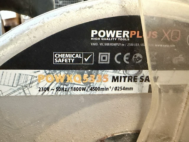 Powerplus verstekzaag - afbeelding 4 van  5