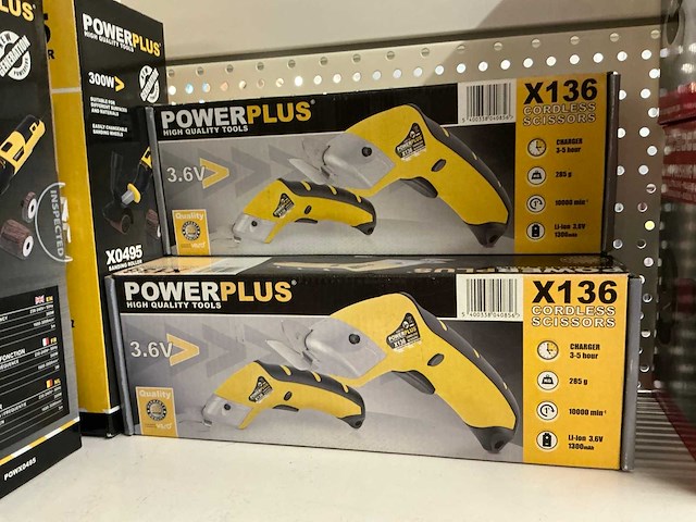 Powerplus x0495 elektrische schuurroller (3x) - afbeelding 4 van  4