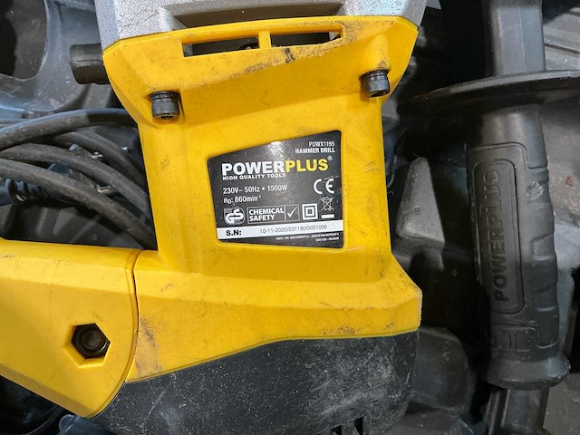 Powerplus x1195 breekhamer - afbeelding 3 van  3