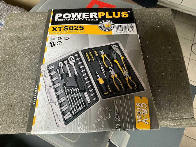 Powerplus xts025 tool set - afbeelding 8 van  9