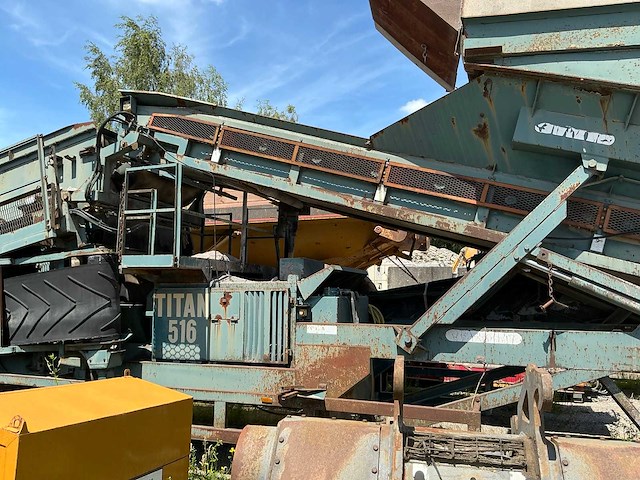 Powerscreen titan 516 mobiele zeefinstallatie - afbeelding 13 van  15
