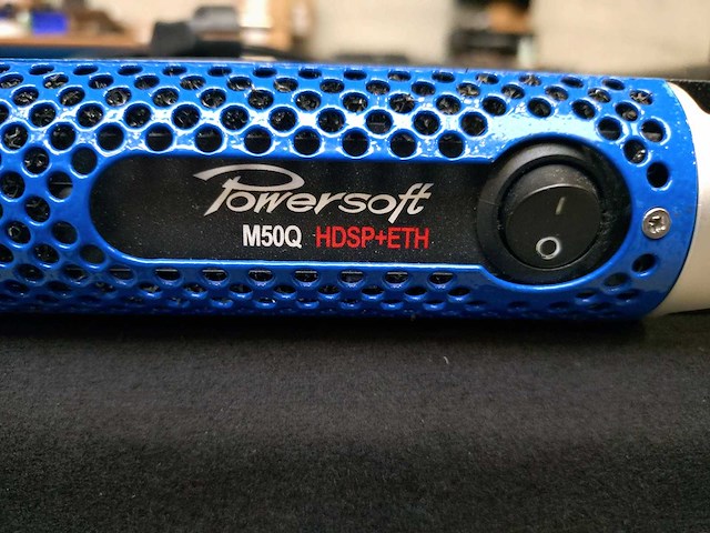 Powersoft - m50q hdsp+eth - amplifier 4ch - afbeelding 3 van  4