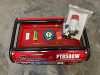 Powertech - pt 8500 - generator - afbeelding 1 van  7