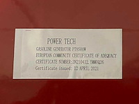Powertech - pt 8500 - generator - afbeelding 3 van  7