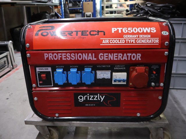 Powertech generator - afbeelding 3 van  4
