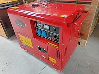 Powertech pg6500ds stroomgenerator - afbeelding 1 van  2