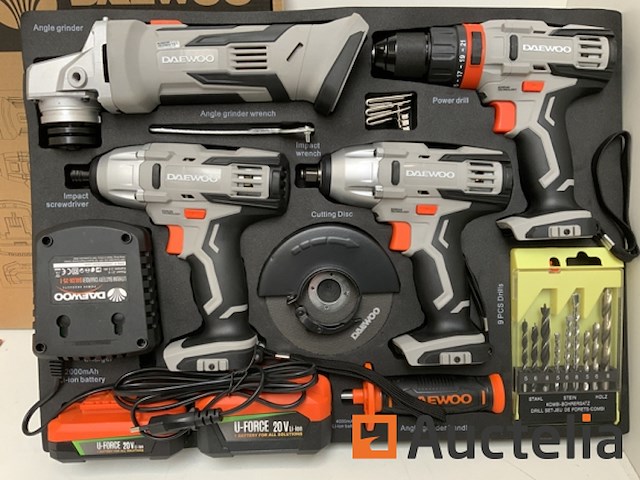 Powertool set daewoo damws266 - afbeelding 10 van  10