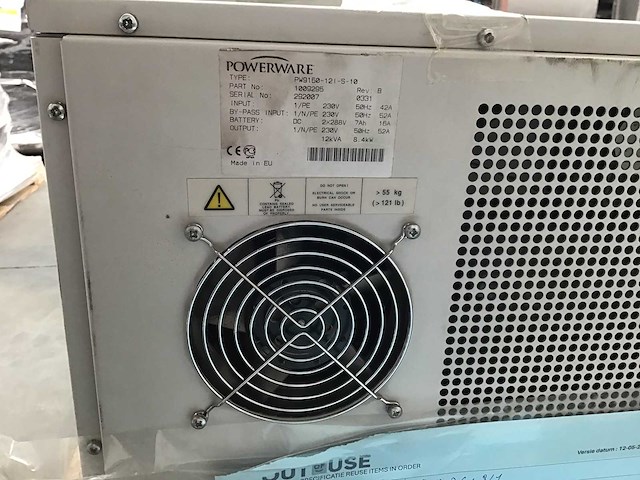 Powerware - pw9150-12l-s-10 - ups system - afbeelding 1 van  2