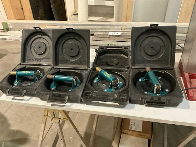 Powr-grip vacuüm glasdrager (4x) - afbeelding 1 van  4