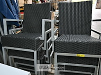 Poyrattan tuinstoelen (10x) - afbeelding 1 van  3