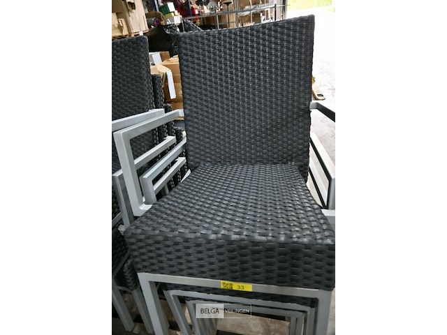 Poyrattan tuinstoelen (10x) - afbeelding 3 van  3