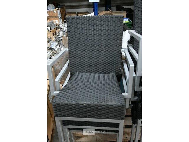 Poyrattan tuinstoelen (7x) - afbeelding 2 van  2