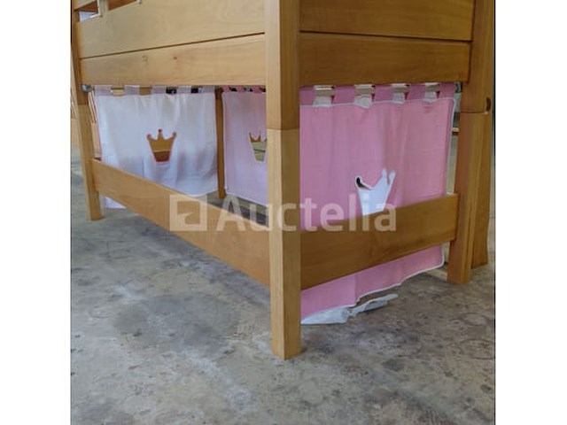 Prachtig massief beukenbed voor kinderen - afbeelding 1 van  8