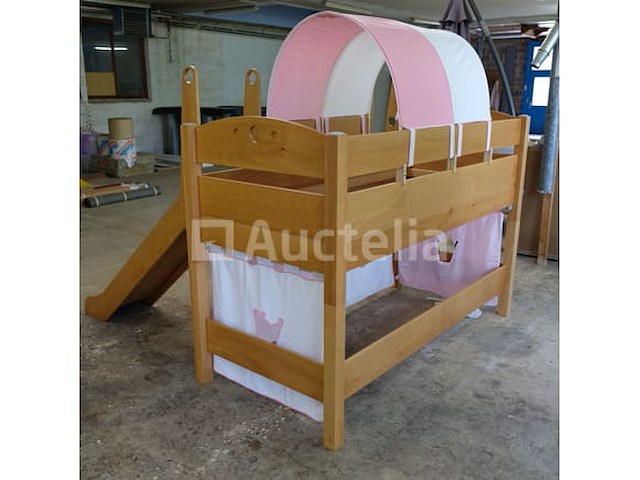 Prachtig massief beukenbed voor kinderen - afbeelding 2 van  8