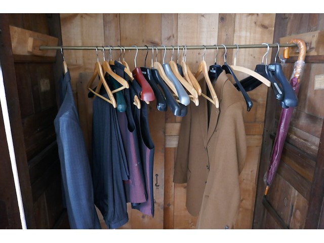 Prachtige oude eiken kledingkast in lodewijk xv stijl ( 1940 ) - afbeelding 4 van  6