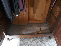 Prachtige oude eiken kledingkast in lodewijk xv stijl ( 1940 ) - afbeelding 5 van  6