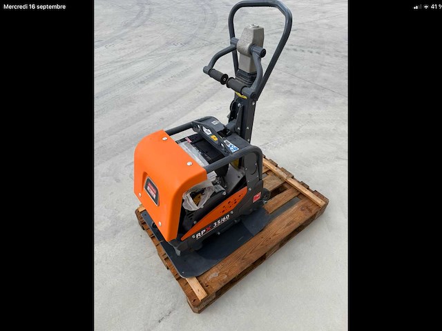 Prachtige rpx 35/60 gloednieuwe vibratieplaat - afbeelding 1 van  9