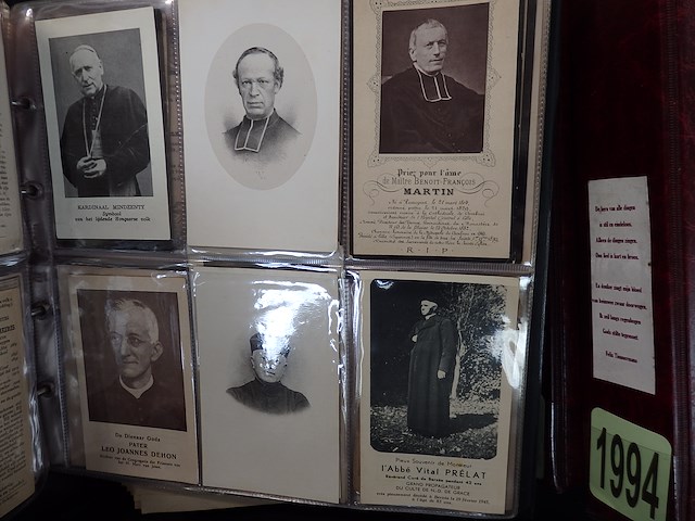 Prachtige verzameling rouwprenten fotos vanaf 1800 400=+ - afbeelding 4 van  12