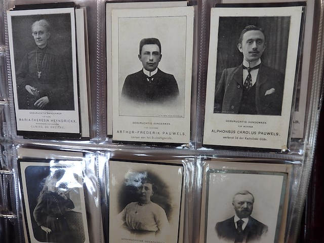 Prachtige verzameling rouwprenten fotos vanaf 1800 400=+ - afbeelding 10 van  12