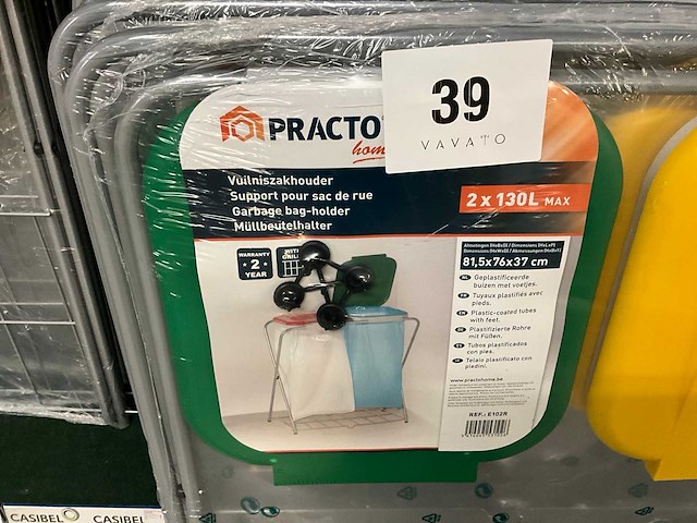 Practo vuilniszakhouders (10x) - afbeelding 3 van  5