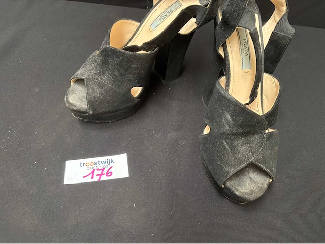 Prada hakken maat 38 (gebruikt) - afbeelding 4 van  6