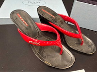Prada schoenen maat 38 (gebruikt) (2x) - afbeelding 3 van  4
