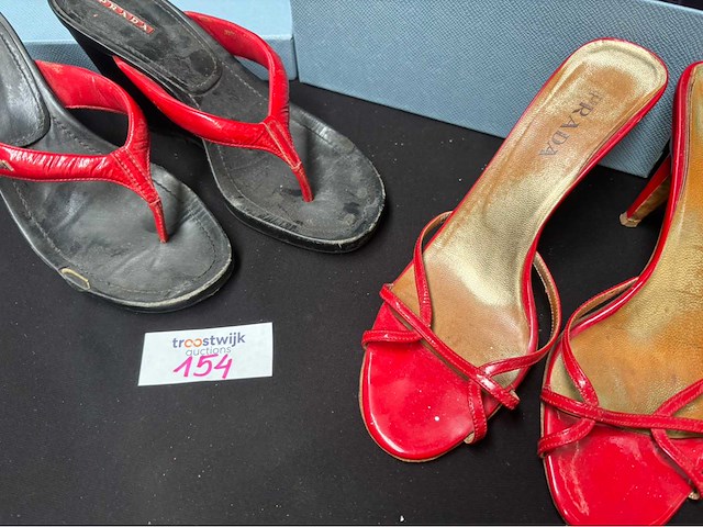 Prada schoenen maat 38 (gebruikt) (2x) - afbeelding 4 van  4