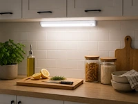 Praktische led onderbouwlamp – 10w – 6400k koud wit – ip20 – sigma-10 (10 stuks) - afbeelding 2 van  5