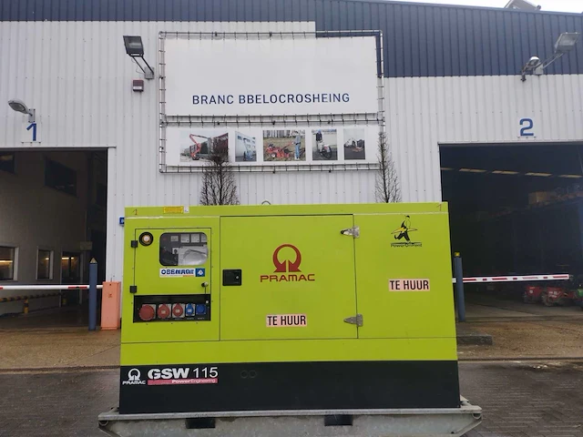 Pramac gsw115 110kva stoomgenerator - afbeelding 1 van  3