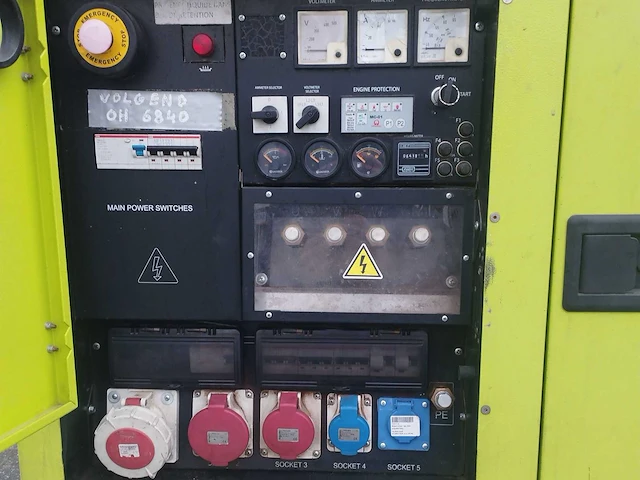 Pramac gsw22 20kva stroomgenerator - afbeelding 3 van  3