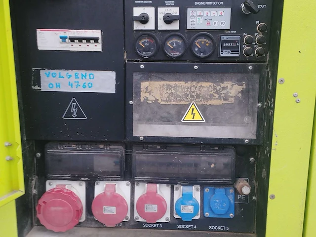 Pramac gsw45 40kva stroomgenerator - afbeelding 2 van  3